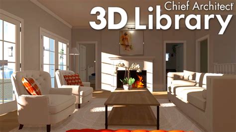 Explore Chief Architect's 3D Library .